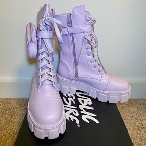 Public Desire Chunky Sole Pouch Boot